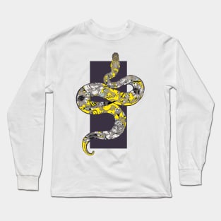 Floral Snake Long Sleeve T-Shirt